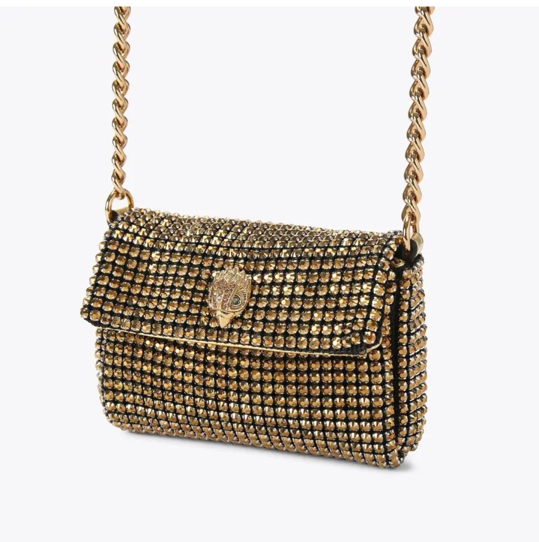 Gold Micro Party Bag